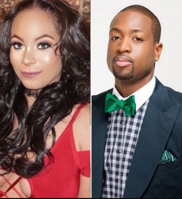 Aja Metoyer and Dwyane Wade