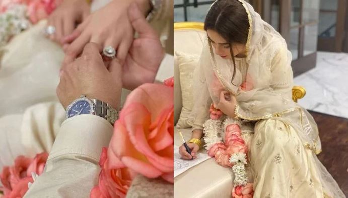 Alyzeh Gabol on her wedding