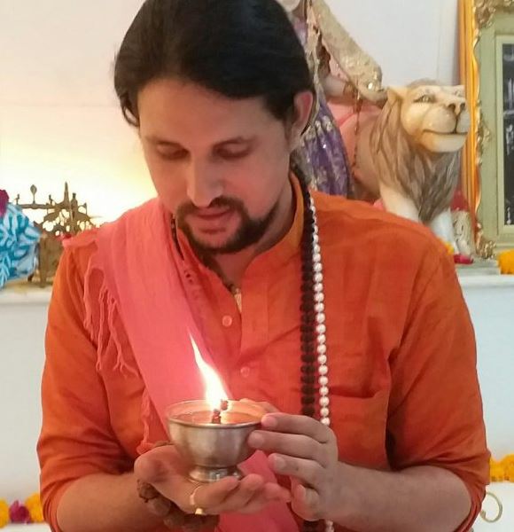 Anand Giri Maharaj is a yoga preacher