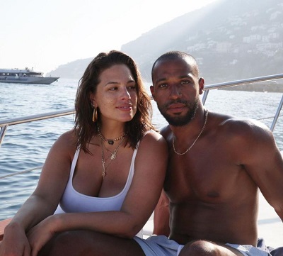 Ashley Graham with her husband Justin Ervin