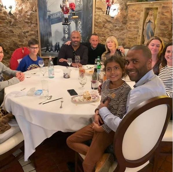 Bernadette Adams with her family