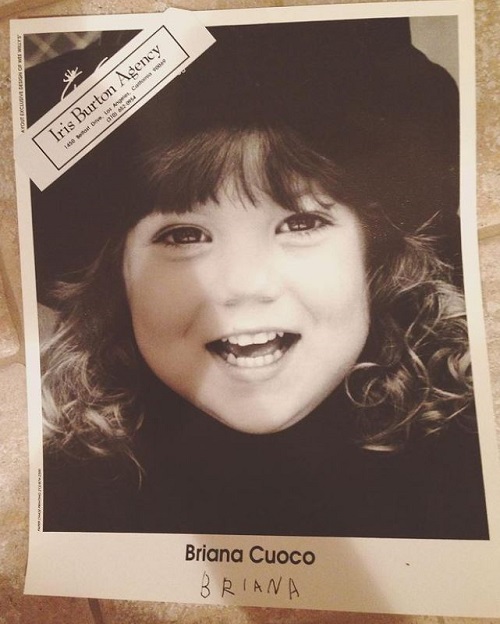 Briana Cuoco was born to her parents on November 29, 1988