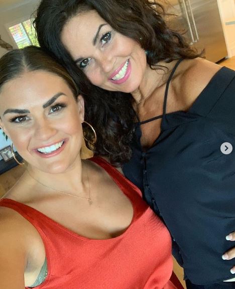 Brittany Cartwright with her mother