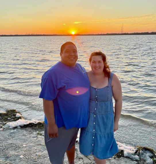 Cassie Laundrie with her husband Jimmy Luycx