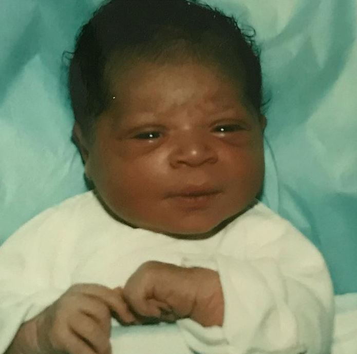 Childhood image of Justin Ervin