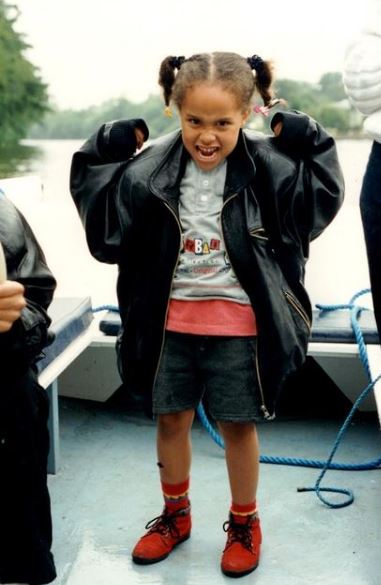 Childhood image of Tanya Fear