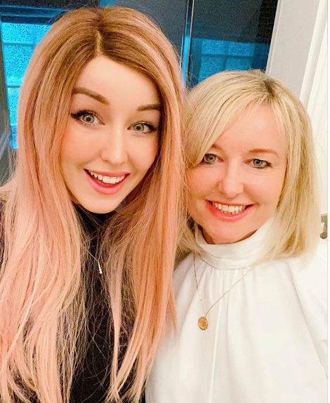 Clare Siobhan with her mother Ann Callery