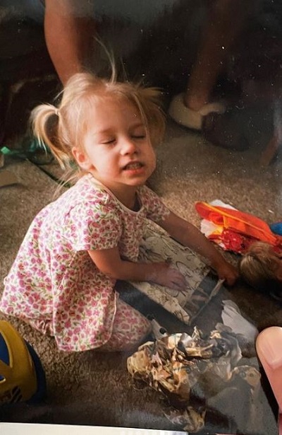 Courtney Miller childhood picture