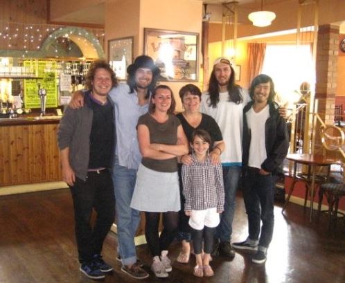 Danny Fujikawa and his family members