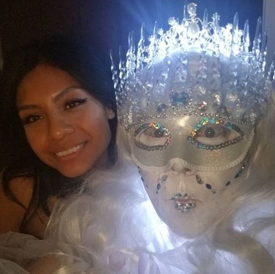 Danya Gonzalez celebrates Halloween