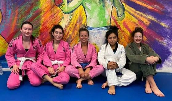 Danya Gonzalez learned jiu jitsu