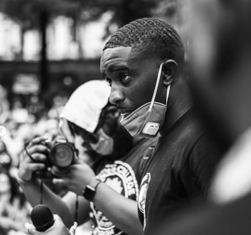 Desi Banks in the Black Lives Matter movement