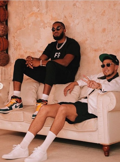 Devin Booker and Karl Anthony Towns