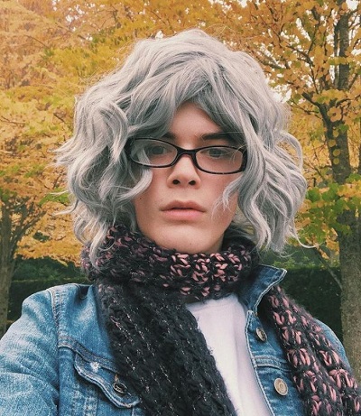Duncan Joseph owns a good wig collection