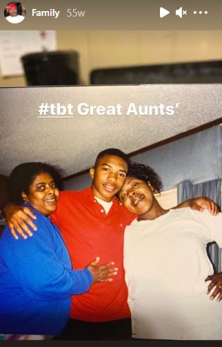 Fayne with his aunts