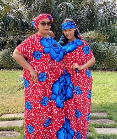 Hamisa Mobetto and her mother Shufaa Lutigunga