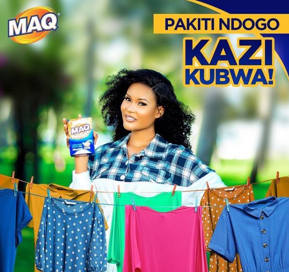 Hamisa Mobetto appeared in various commercials