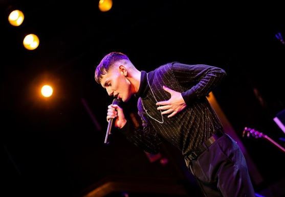 Harwood is also a talented singer