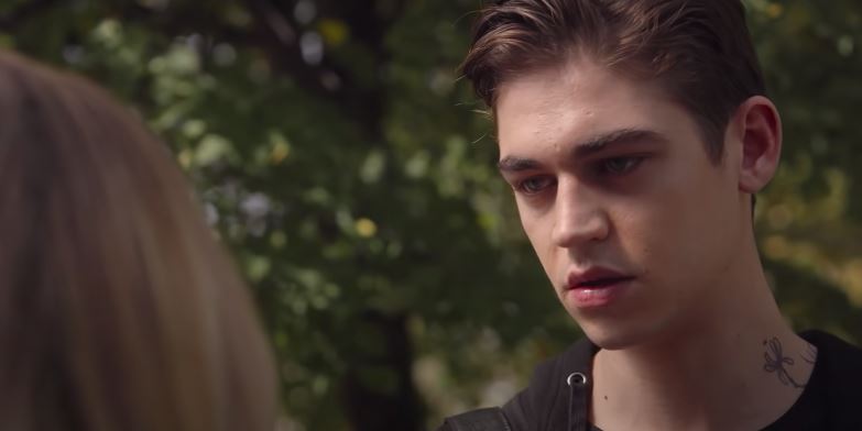 Hero Fiennes Tiffin acted as Hardin in the film