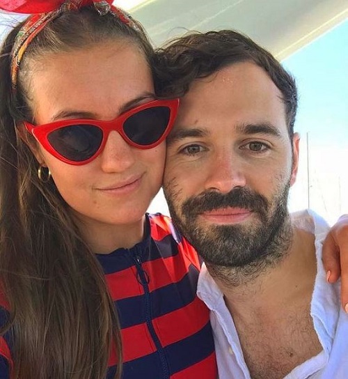 Hilary Gish Whitehall daughter Molly Louisa Whitehall and son-in-law Toby Wilkinson