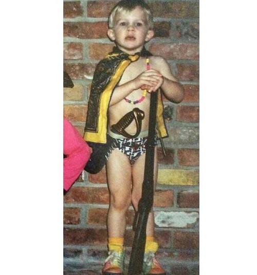 Iain Valliere Childhood Picture