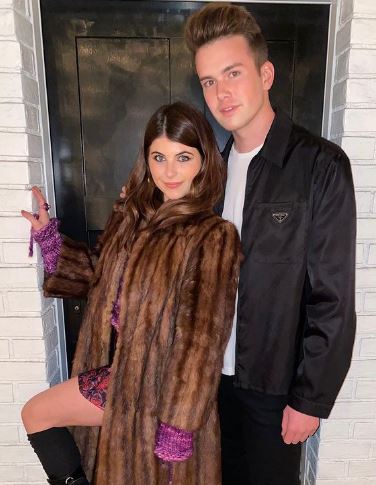Isabella Rose Giannulli with her friend Andrew Beyer