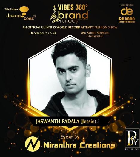Jaswanth Padala choreographed Guinness World Record show
