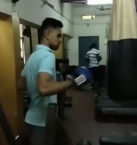 Jaswanth Padala learned boxing