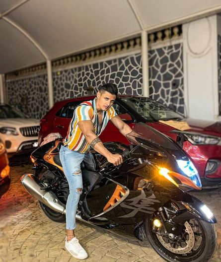 Jay Dudhane loves bikes