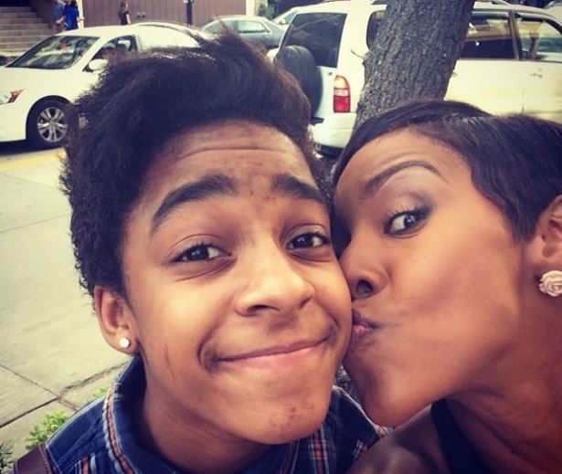 Jay Kelly with his mother Andrea Kelly