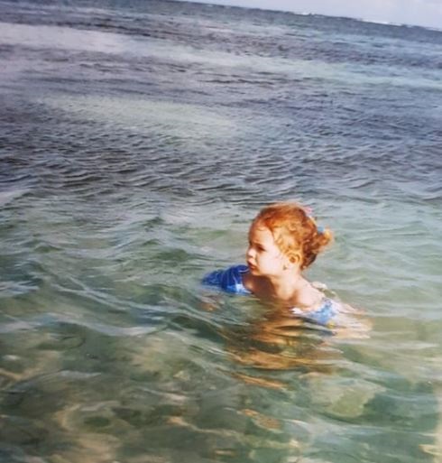 Jeanne Cadieu childhood picture