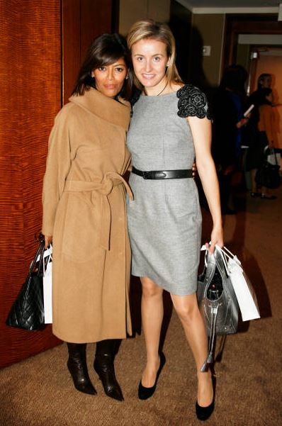 Jenny Zaharia with her bestie