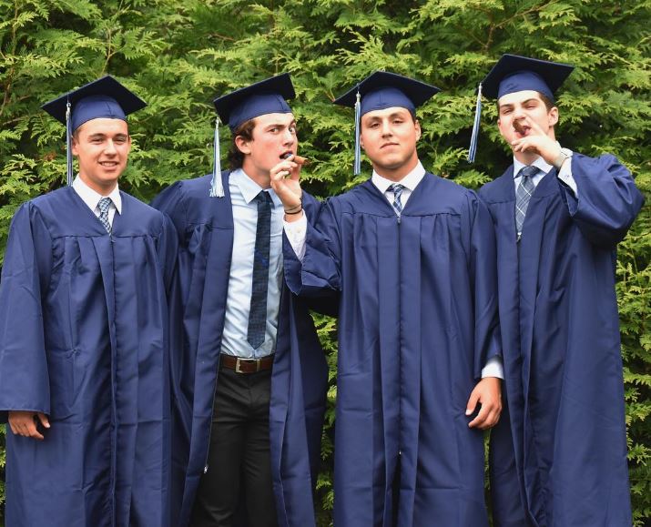Jesse James West graduation