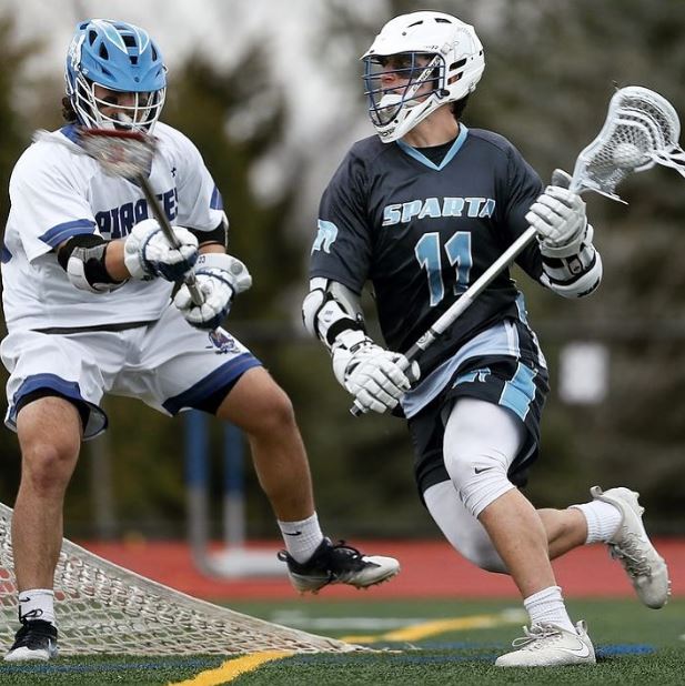 Jesse James played Lacrosse in college