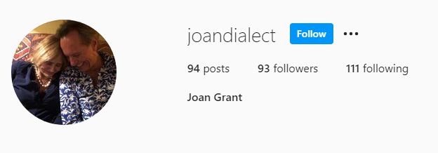 Joan Washington IG profile