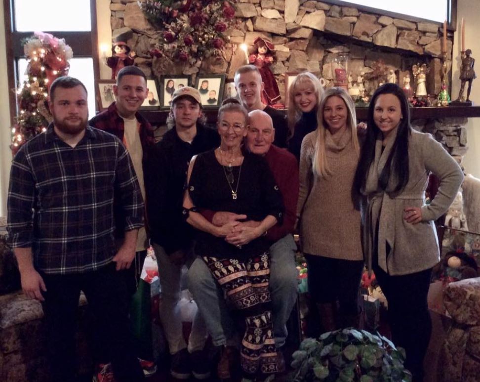 Joe Bartolozzi with his family members