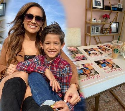Jordan Cheyenne with her son