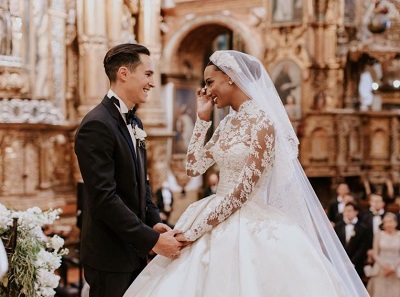 Juan David Borrero and Jasmine Tookes tied the knot on September 4, 2021