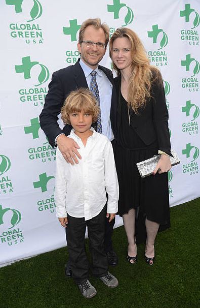 Justine Musk with CEO of Global Green USA Matt Petersen