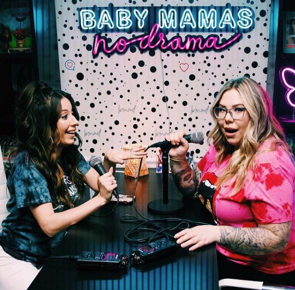 Kailyn Lowry on her podcast show Baby Mamas No Drama Podcast