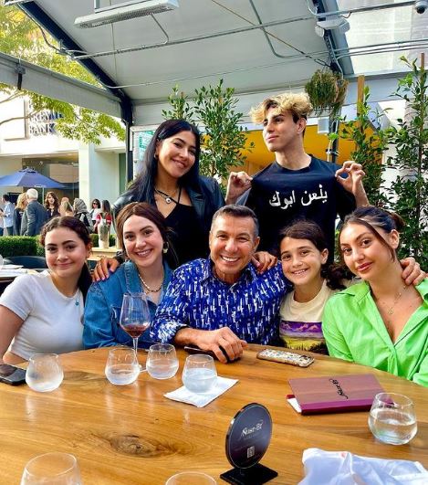 Kareem Hesri with family
