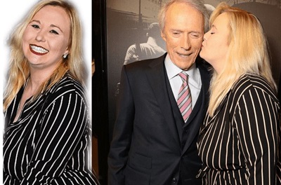 Kathryn Eastwood with her father Clint Eastwood