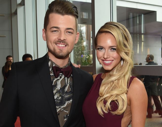 Kourtney Kellar with Chase Bryant