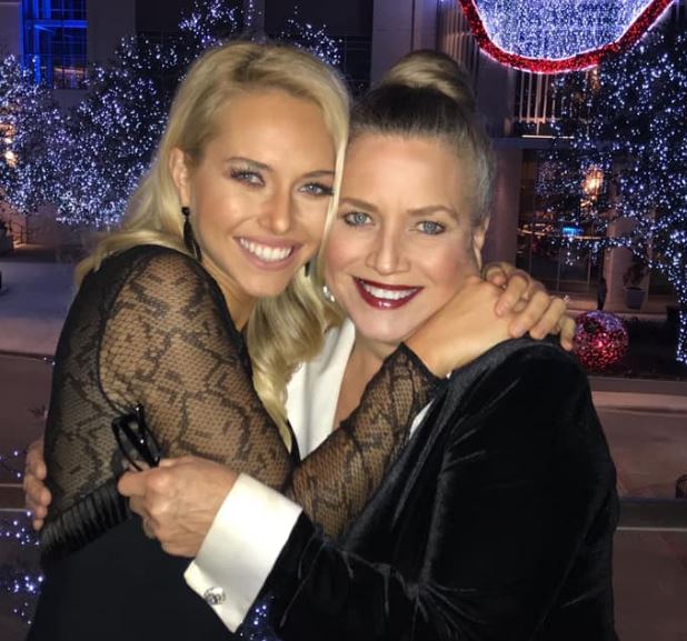 Kourtney Kellar with her mother