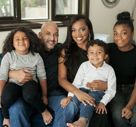 Lia Dias husband Colin and three kids Colin Jr, Kayla and Kaylin