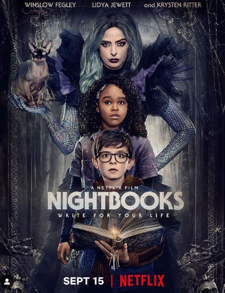 Lidya Jewett played the role of Yasmin in Nightbooks film