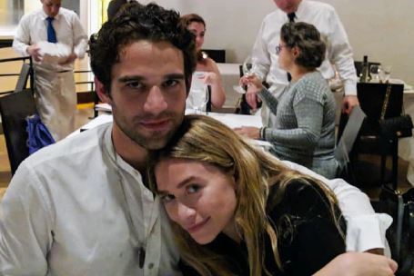 Louis Eisner with her girlfriend
