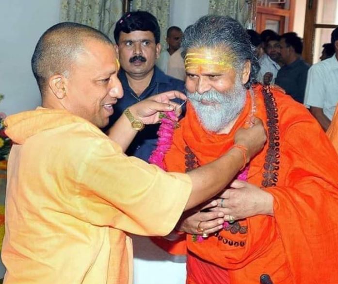 Mahant Narendra Giri and Uttar Pradesh CM