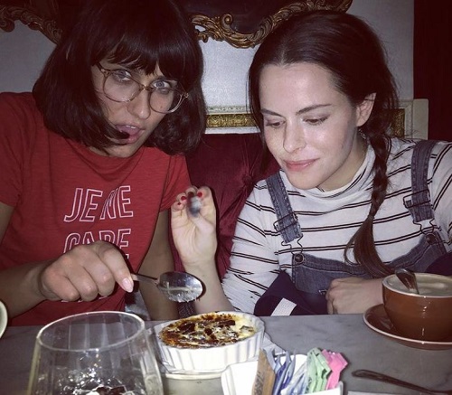 Matthew Smith ex-wife Emily Hampshire (Canadian Actress) dated Teddy Geiger (American singer) in the past