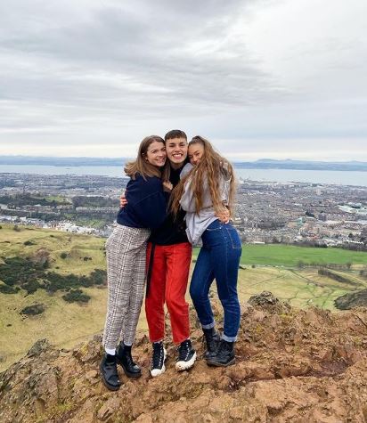 Max with his besties